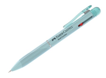  LAPIZ MULTIUSO FABER PORTAM 0.7MM AZ/ROJ GOMA 