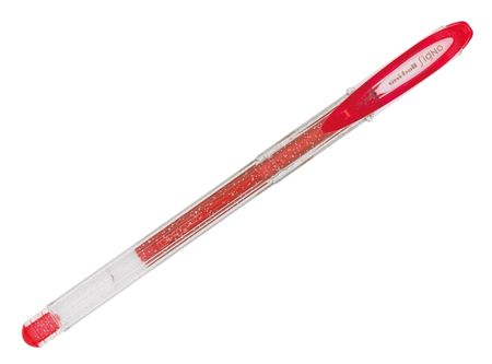  BOLIGRAFO GEL 0.7 UNIBALL ROLL UM- 120SP ROJO GLIT 