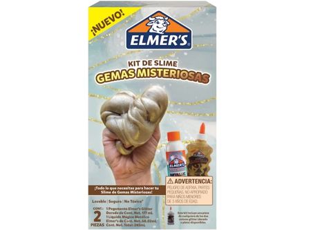  KIT SLIME ELMERS 2 PZAS GEMAS MISTERIOSAS** 