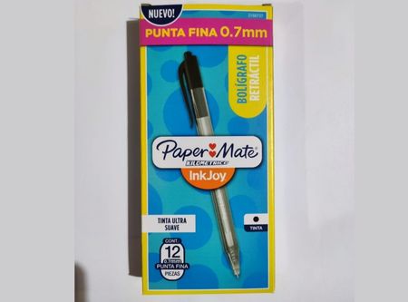  BOLIGRAFO 0.7 MM INKJOY X 12 UND RETRAT P/FINA NG 