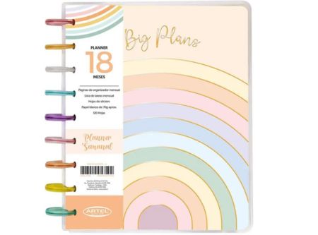  PLANNER MENSUAL ARTEL BIGPLANNER 18MESES C/ESP 