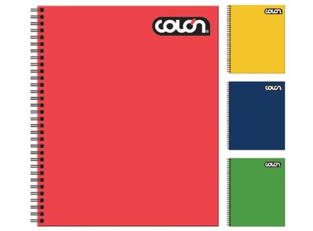  CUADERNO UNIV. E/S 100 HJ M7 COLON LISO BASIC 