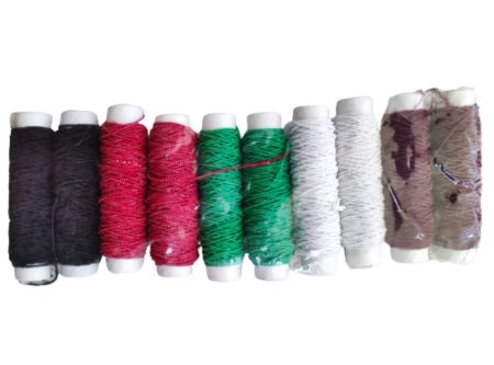  HILO ELASTICO 20 MTS APROX 10 UND SURTIDO 