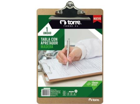 TABLA APRETAPAPEL OFICIO MADERA C.APRETAD TORRE 