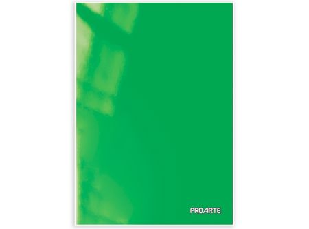  CARPETA PLASTIFICADA VERDE PROARTE 
