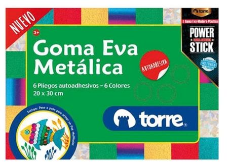  CARPETA ESCOLAR GOMA EVA METALICA TORRE AUTO/ADHES 