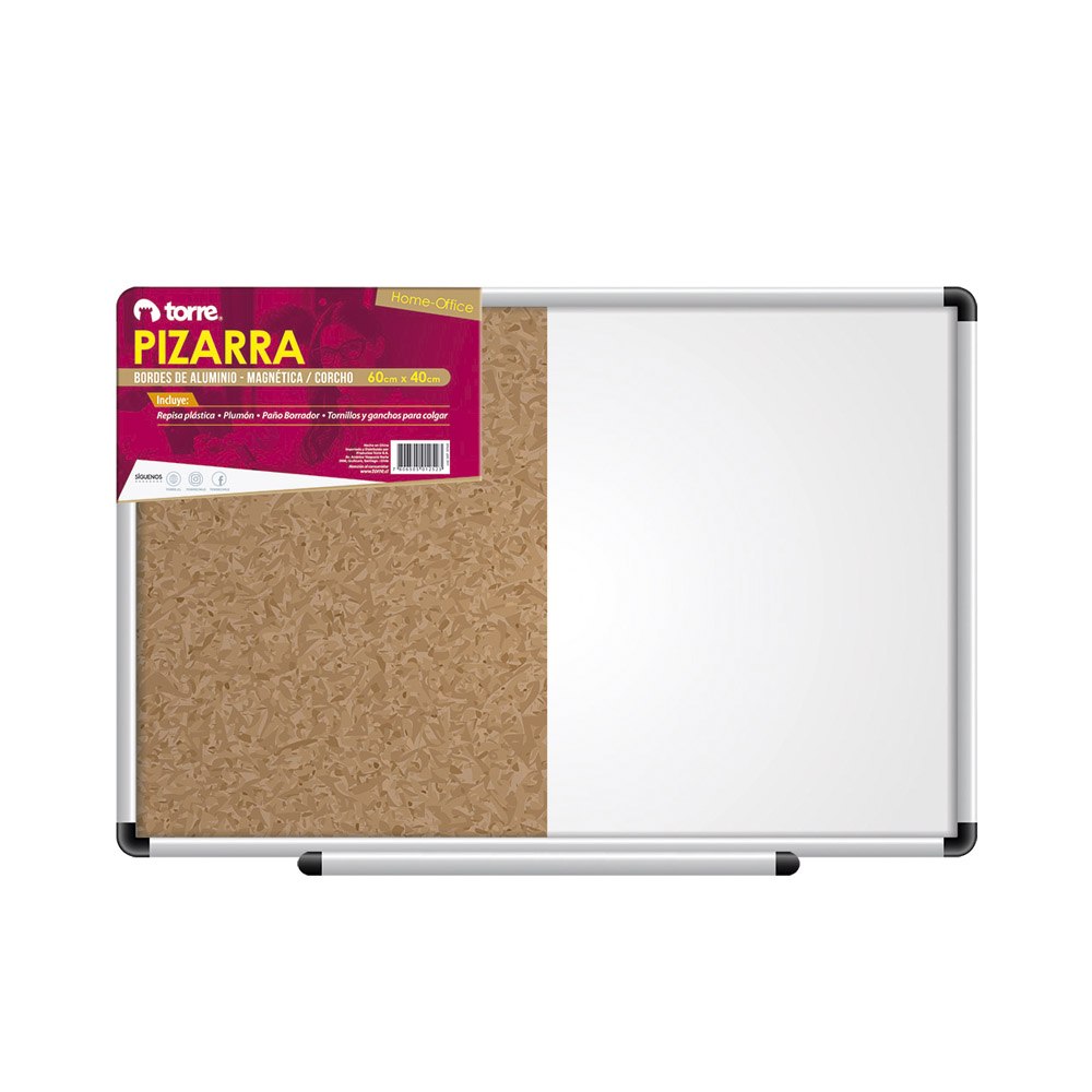  PIZARRA MAGENTICA / CORCHO 0.40 X 0.60 MT. TORRE 