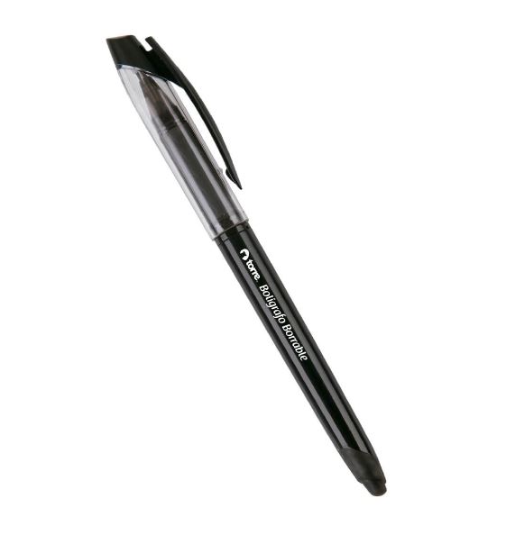  BOLIGRAFO GEL BORRABLE NEGRO TORRE 