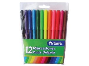  PLUMON DIBUJO 12 COLORES TORRE 