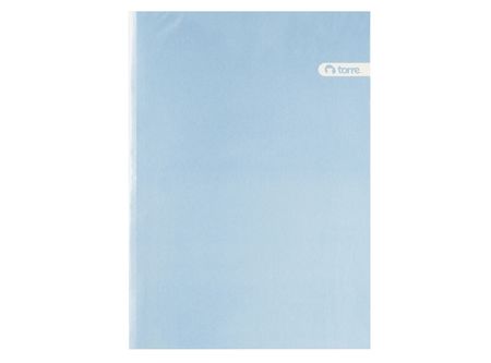  ARCHIVADOR PLAST.TORRE C/GUSANO CELESTE 
