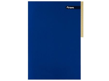 CARPETA PIGMENTADA CART. AZUL TORRE 