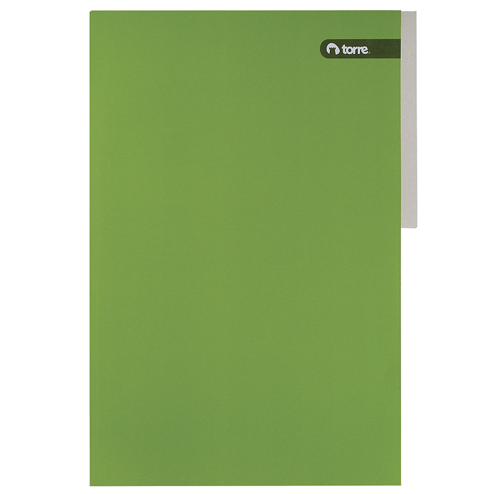  CARPETA PIGMENTADA CART. VERDE TORRE 
