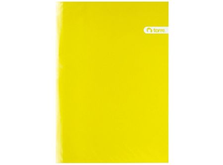  CARPETA PLASTIFICADA TORRE AMARILLA 