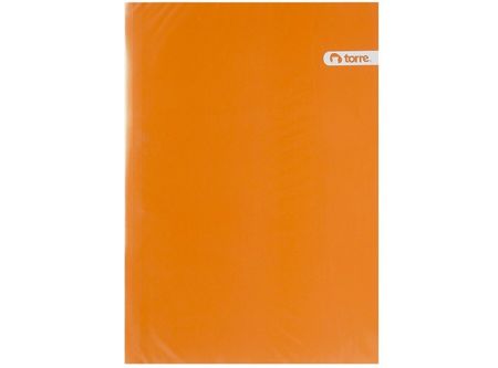  CARPETA PLASTIFICADA TORRE NARANJA 