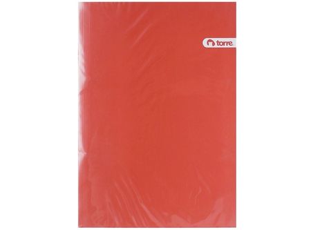  CARPETA PLASTIFICADA TORRE ROJA 