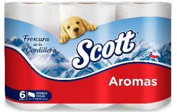  PAPEL HIG. 6 ROLLOS 21 MT H/D SCOTT AROM CORDIL 