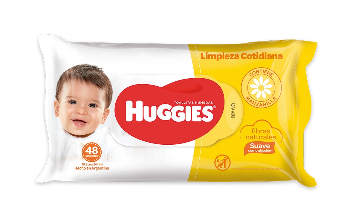  TOALLA HUMEDA X 48 UN HUGGIES CLAS DISNEY CELESTE 