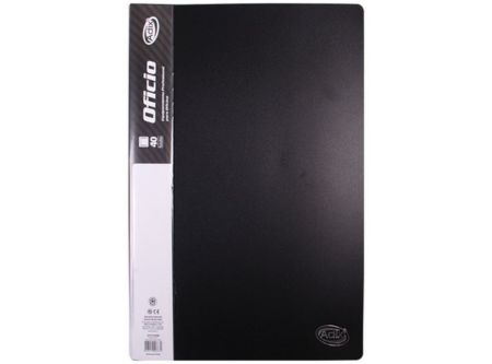  CARPETA C/FUNDA 40 FUNDAS ADIX OFICIO NEGRO 