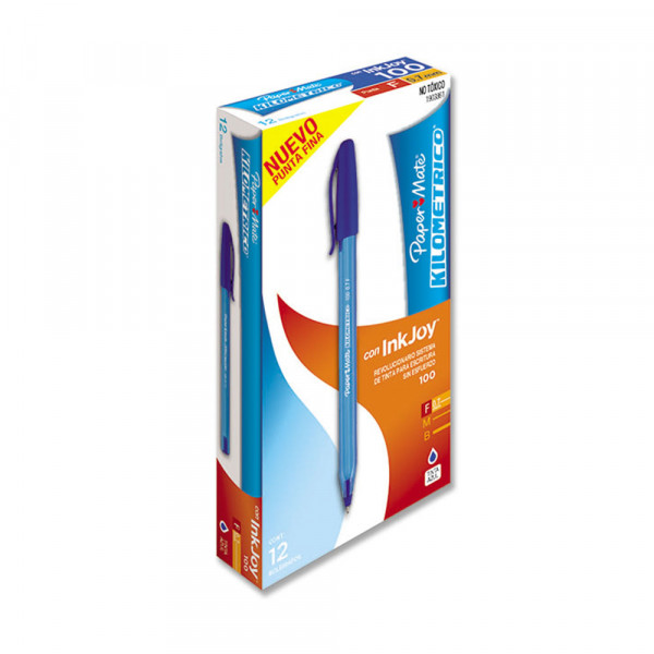  LAPIZ PASTA P.FINA 0.7 MM INKJOY AZUL 
