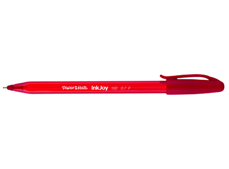  LAPIZ PASTA P.FINA 0.7 MM INKJOY ROJO 