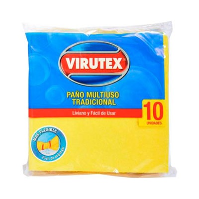  PANO MULTIUSO TRADICIONAL VIRUTEX 10 UN 