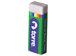  GOMA DE BORRAR PLASTICA X 1 UND TORRE GRANDE 