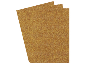  GOMA EVA 20X30 X10 UN GLITTER ORO HAND 