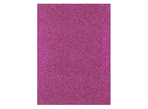  GOMA EVA 40X60 X10 UN HAND GLITTER ROSADO 