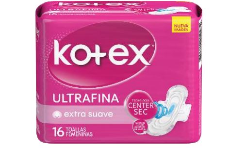  TOALLA HIG. KOTEX ULTRAFINA X 16 UN C/ALAS EXTSUAV 