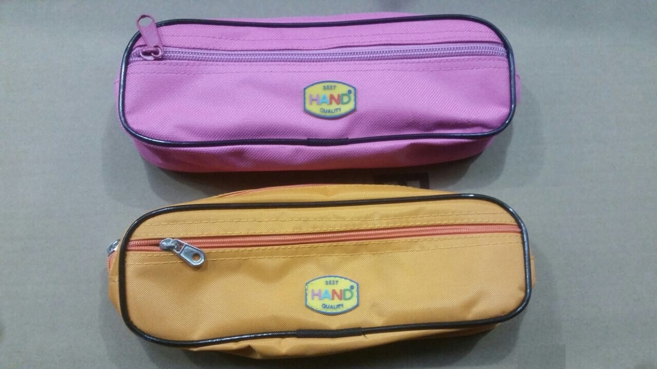  ESTUCHE ESCOLAR 2 CIERRES 2 COMP 20X9 CMS HAND 