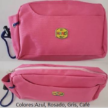  ESTUCHE ESCOLAR 1 CIERRE 4 COMPARTIMIENTOS HAND 