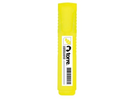  DESTACADOR PTA BISELADA PLANO AMARILLO 