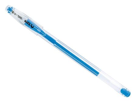  BOLIGRAFO GEL 0.8 TORRE NEON CELESTE 