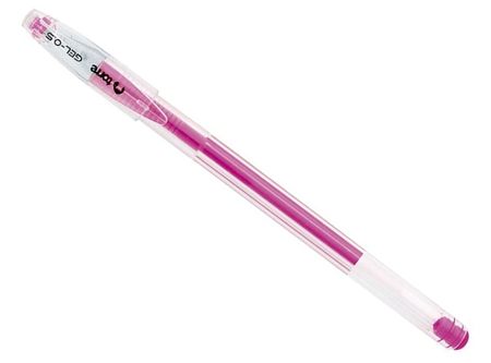  BOLIGRAFO GEL 0.8 TORRE NEON ROSADO 