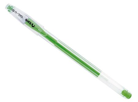  BOLIGRAFO GEL 0.8 TORRE NEON VERDE 