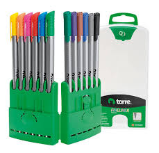  BOLIGRAFO FINELINER 12 COLORES BLISTER TRRE 