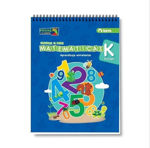  CUADERNO  64 HJ MATEMAT/TORRE DE NUMEROS KINDER 