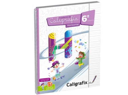  CUADERNO CALIGRAFIA HORIZ/6  BASICO CALIGRAFIX 