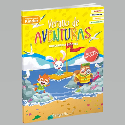  CUADERNO CALIGRAFIA VERANO DE AVENTURA KINDER 