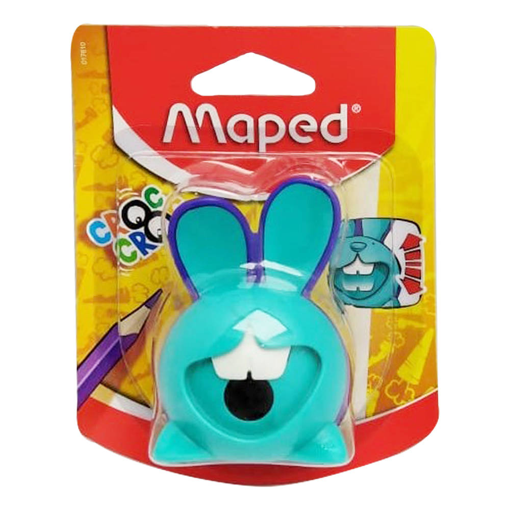  SACAPUNTA PLASTICO C/DEPOSITO MAPED CONEJO BLISTER 
