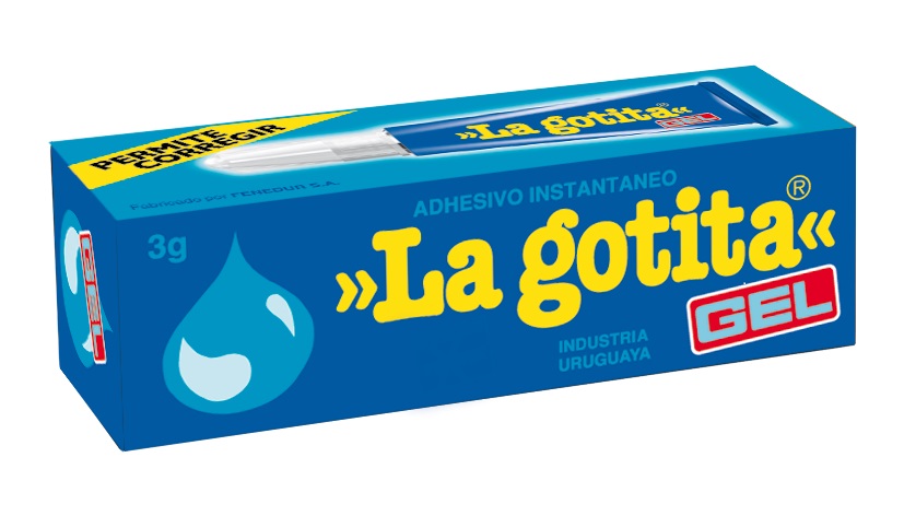  ADHESIVO INSTANTANEO GEL LA GOTITA 3 GR 