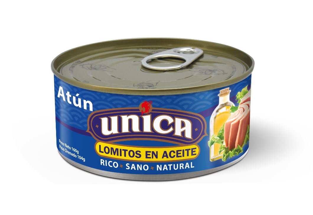  ATUN LOMITO ACEITE 160 GR UNICA 