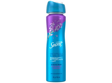  DESODORANTE AEROSOL 93 GR SECRET LAVANDA 