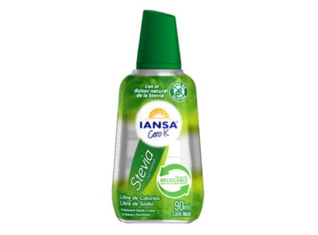  ENDULZANTE IANSA C.K STEVIA 90 ML X 4 UND 