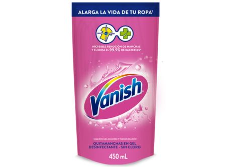  QUITAMANCHAS LIQ 450 ML VANISH R.COLOR DOYPACK 