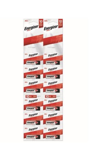  PILA ALCALINA AA X 12 UN ENERGIZER MAX TIRA 
