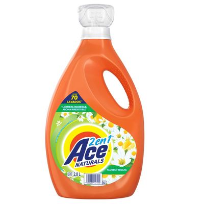  DETERGENTE LIQ. 2.8 LT ACE NATURALS MAS PERFUMANTE 