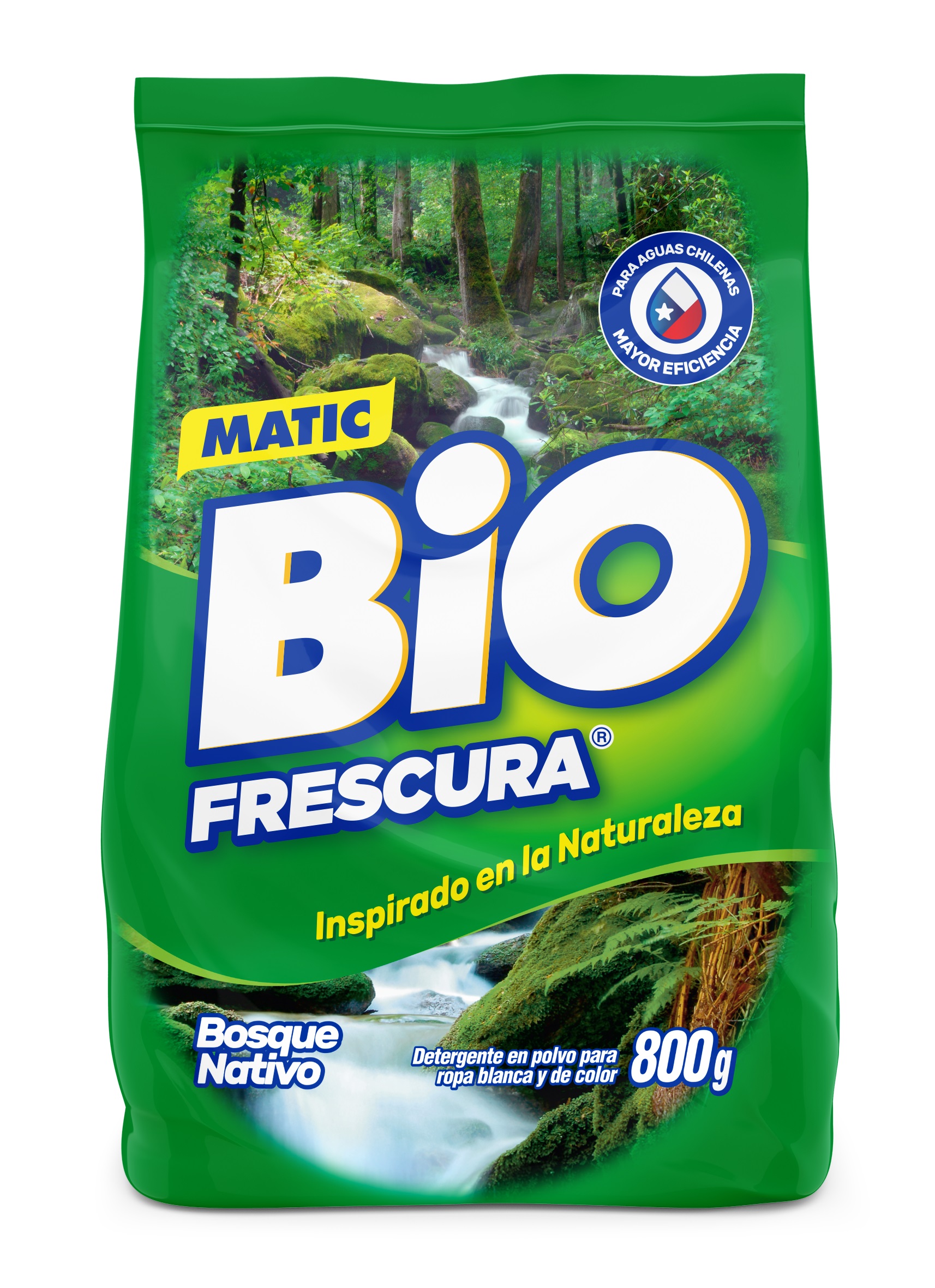  DETERGENTE POLVO 800 GR. BIO BOSQUE NATIVO 