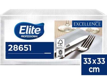  SERVILLETA MESA ELITE H/S 500 UND 33X33 CM 