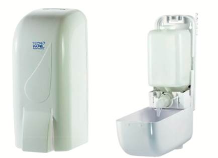  DISPENSADOR JABON/ALCOHOL 850 ML. ECONOM TECNOPAPE 